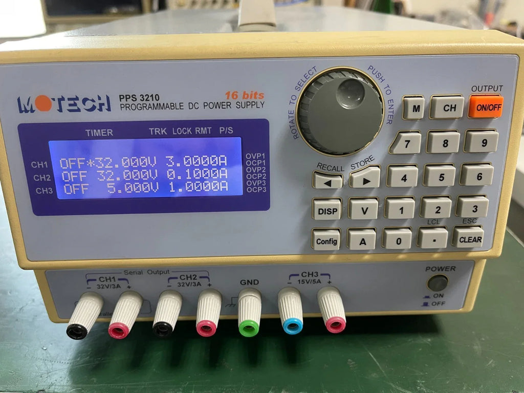 Motech PPS 3210 Programmable DC Power Supply with 16-Bit Resolution - ZYYKZ Test Equipment