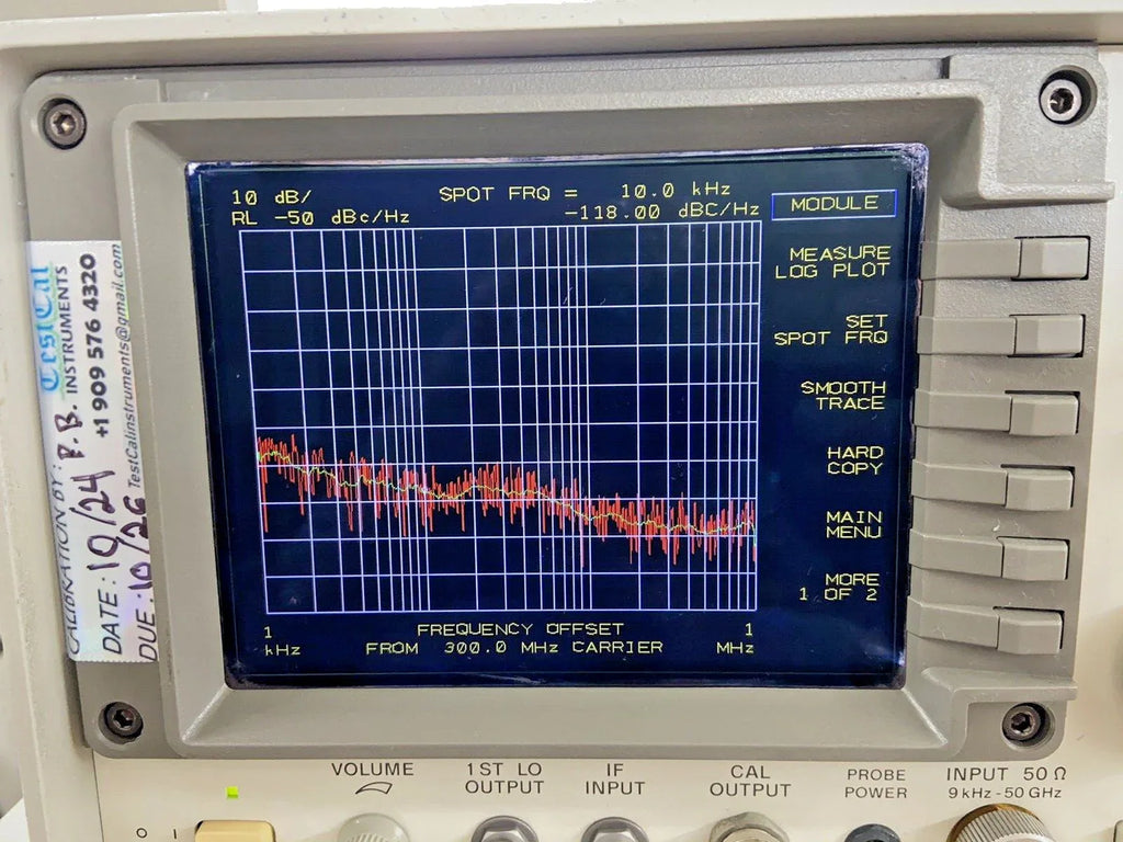 Agilent HP 8565E 50 GHz Spectrum Analyzer - Calibrated with Warranty - ZYYKZ Test Equipment