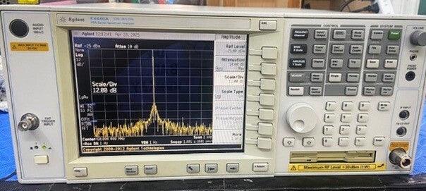 Agilent E4440A Spectrum Analyzer 26.5 GHz with Phase Noise Calibration & Data - ZYYKZ Test Equipment
