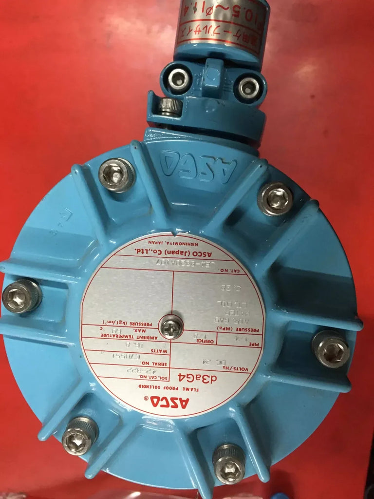 ASCO JE4-8320A107 DC24V Solenoid Valve - Industrial Grade - ZYYKZ Test Equipment