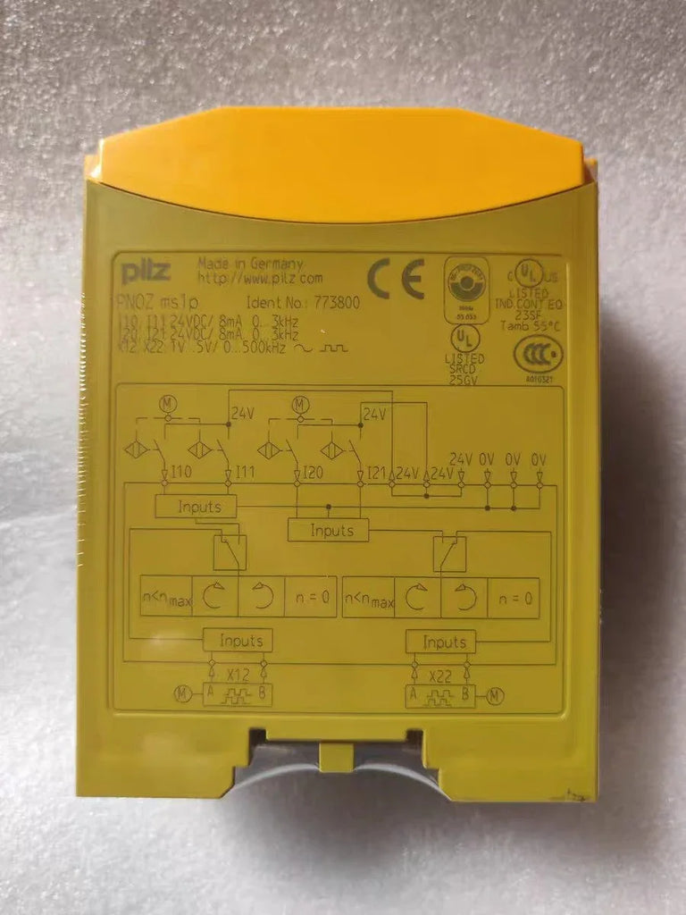Pilz PNOZ MS1P Safety Relay 773800 – Compact Safety Control Module - ZYYKZ Test Equipment