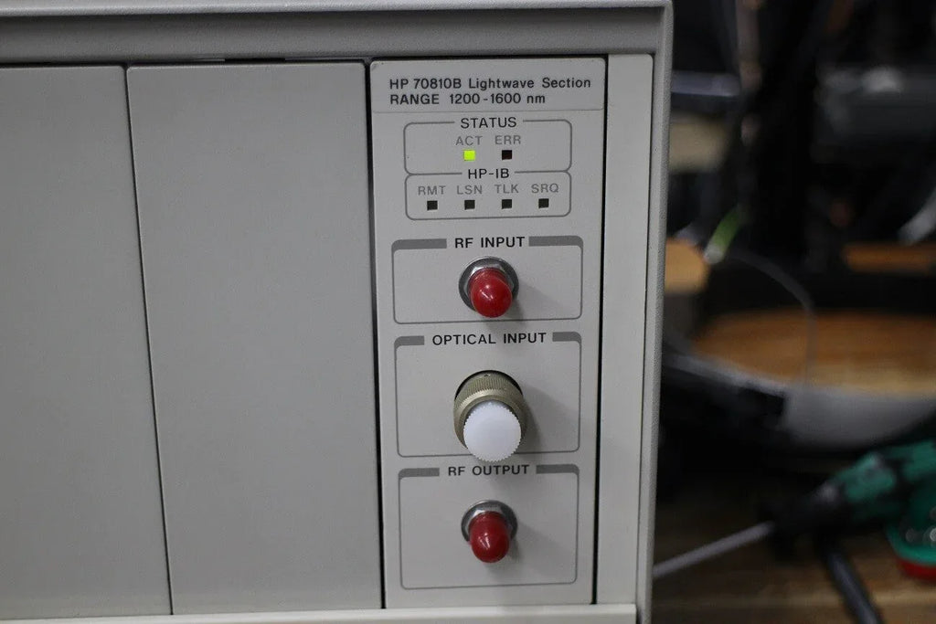 HP 70810B Optical-Electrical (OE) Converter Module - ZYYKZ Test Equipment