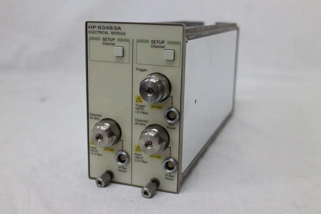 HP 83483A Electrical Plug-in Module for Network Analyzers - ZYYKZ Test Equipment