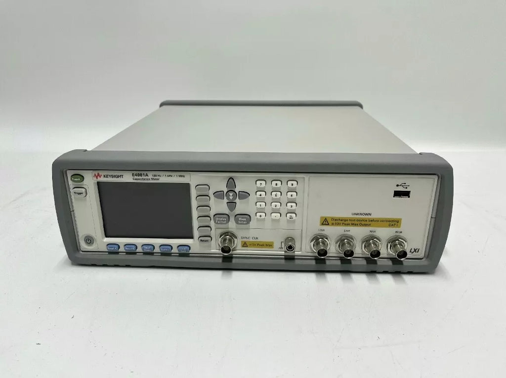 Agilent E4981A LCR Meter - 1MHz Capacitance Meter (Used, Option 001)