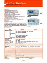 Load image into Gallery viewer, Tonghui TH9320S4 4-Channel Hipot Tester with Arc Detection - AC 5kV/10mA, DC 6kV/5mA