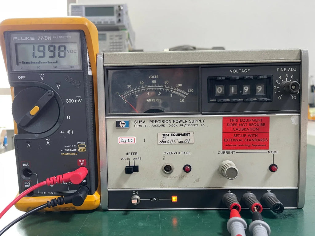 HP 6115A Precision DC Power Supply 0-100V, 0.8A/0.4A Output - ZYYKZ Test Equipment