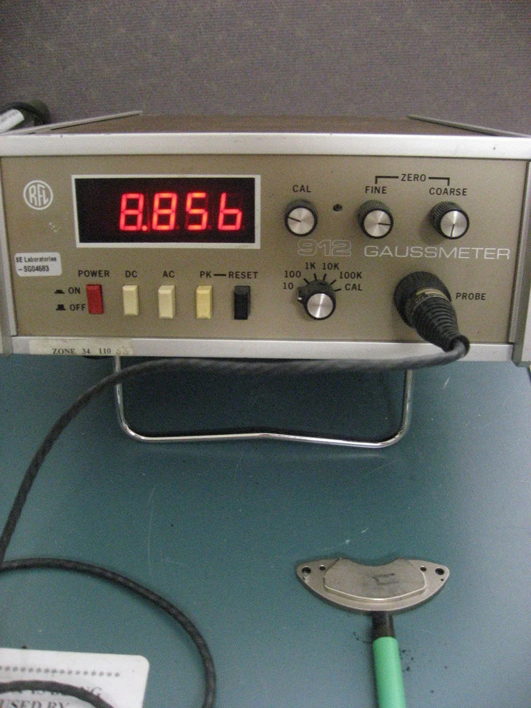 RFL 912 Precision Gaussmeter Magnetometer for Magnetic Field Measurement - ZYYKZ Test Equipment