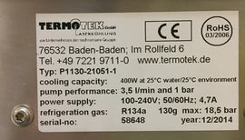 Termotek P1130-21051-1 Compact Desktop Chiller for Precision Cooling - ZYYKZ Test Equipment