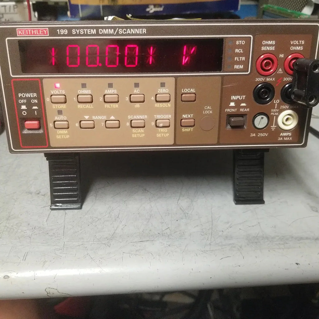 Keithley 199 System Digital Multimeter Scanner Module - ZYYKZ Test Equipment