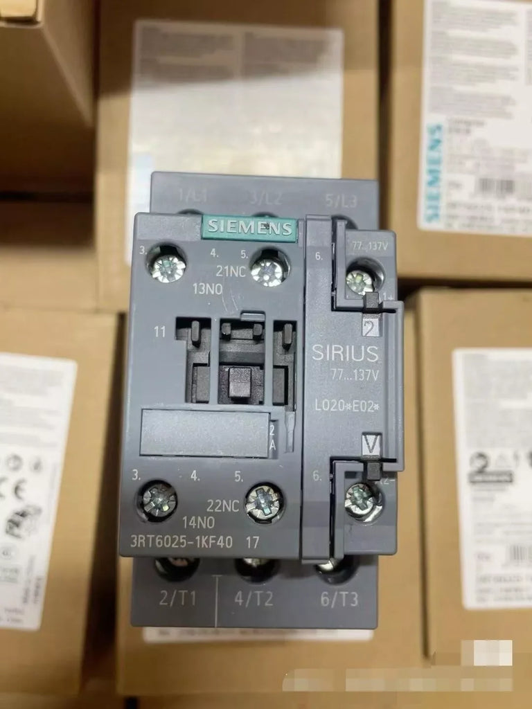 Siemens 3RT6025-1KF40 Contactor Industrial Electrical Component - ZYYKZ Test Equipment