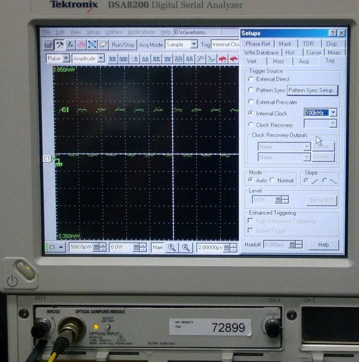 Tektronix 80C02 Optical Module for High-Speed Signal Analysis - ZYYKZ Test Equipment