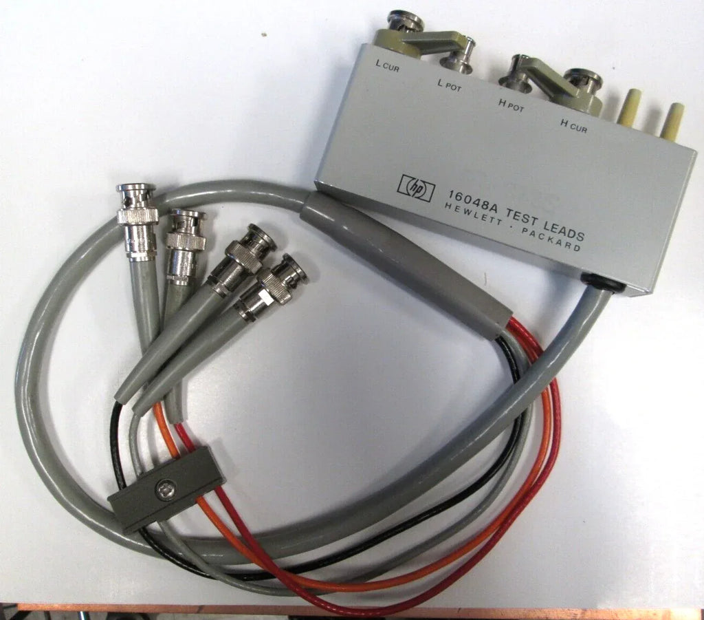 Keysight 16048A 30MHz High-Performance Test Leads - ZYYKZ Test Equipment