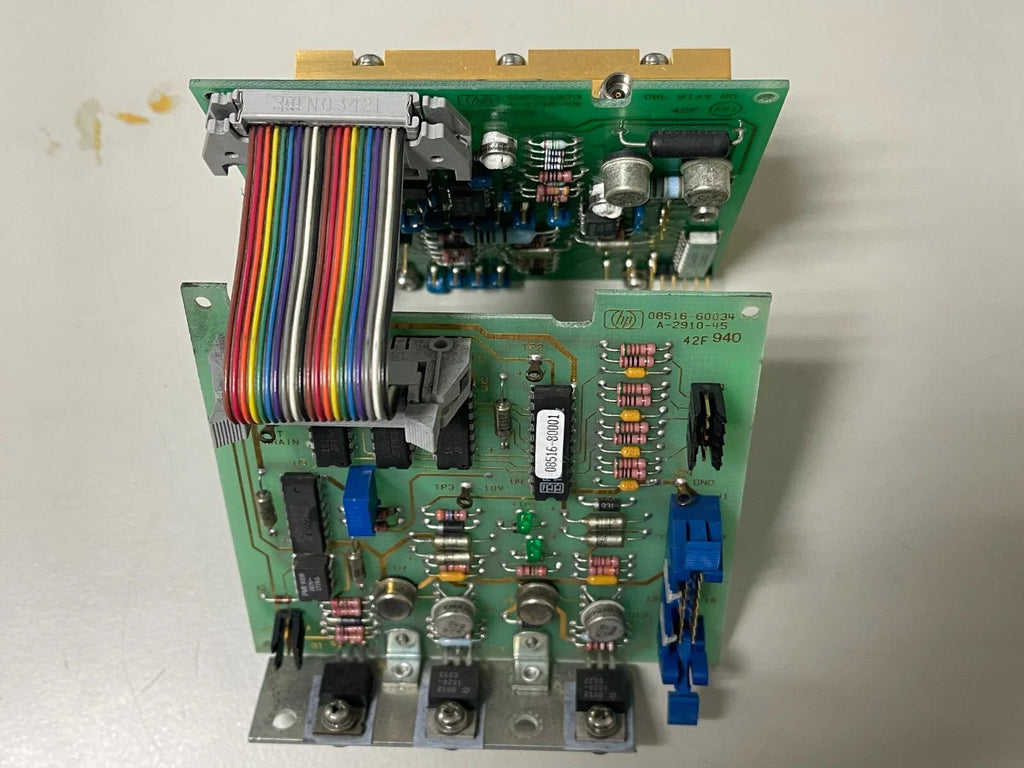 HP Agilent 5086-7472 40GHz RF Switch/Doubler with 5062-1273 & 08516-60034 Boards - ZYYKZ Test Equipment