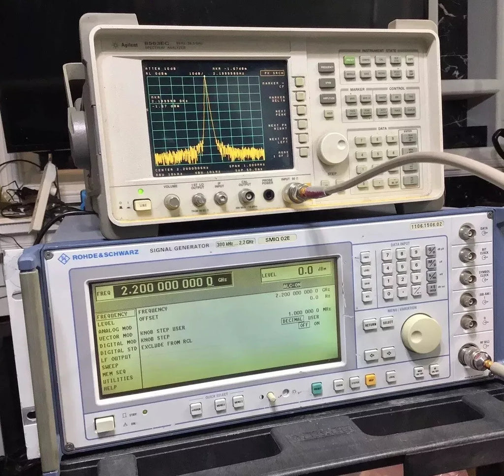 Rohde & Schwarz SMIQ02E Signal Generator 300 kHz to 2.2 GHz - ZYYKZ Test Equipment