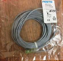 Load image into Gallery viewer, Festo KMYZ-9-24-5-LED-PUR-B Sensor Cable, 24V, 5-Pin, LED Indicator - ZYYKZ Test Equipment