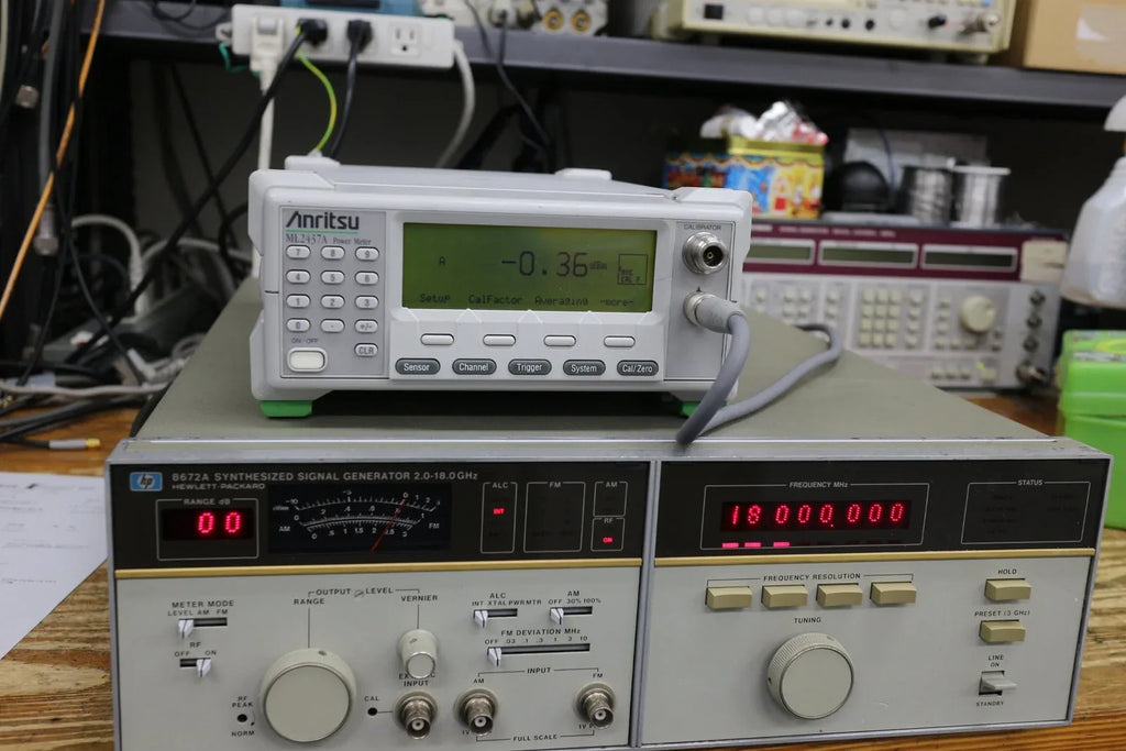 HP 18 GHz Synthesized RF Signal Generator - ZYYKZ Test Equipment