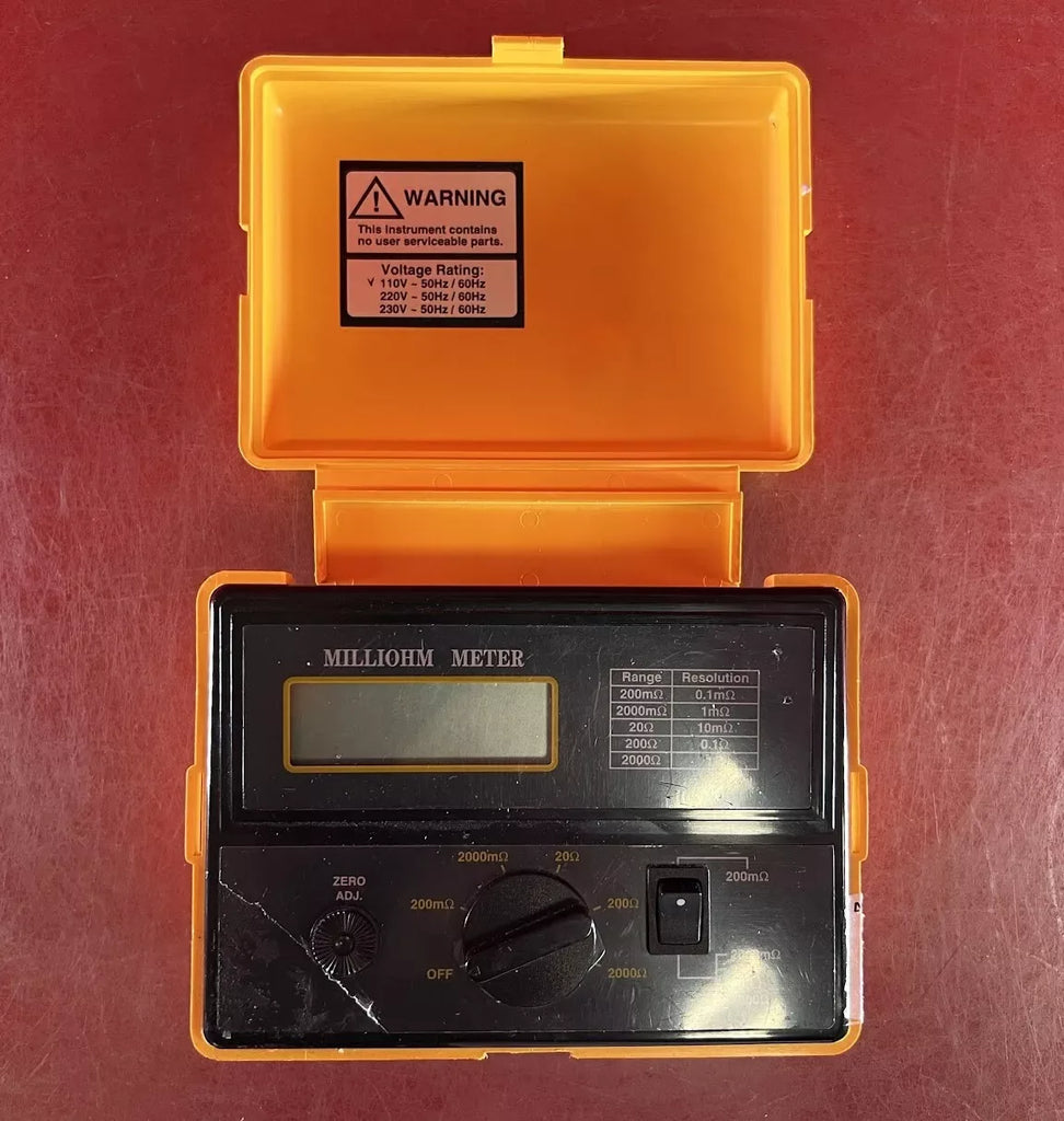 EXTECH 380460 Milliohm Meter 200 mΩ Range - ZYYKZ Test Equipment