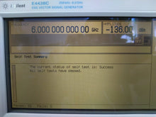 Load image into Gallery viewer, Agilent E4438C ESG Vector Signal Generator 250 kHz - 6 GHz with Options 506, 601, UNB, UNJ - ZYYKZ Test Equipment