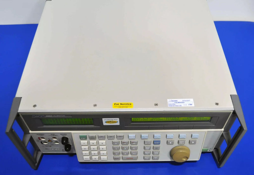Fluke 5500A Multifunction Calibrator - NIST Calibrated Multi-Product Calibration Solution