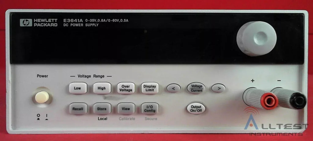 Agilent E3641A Dual Output DC Power Supply 30W, 35V/0.8A or 60V - ZYYKZ Test Equipment