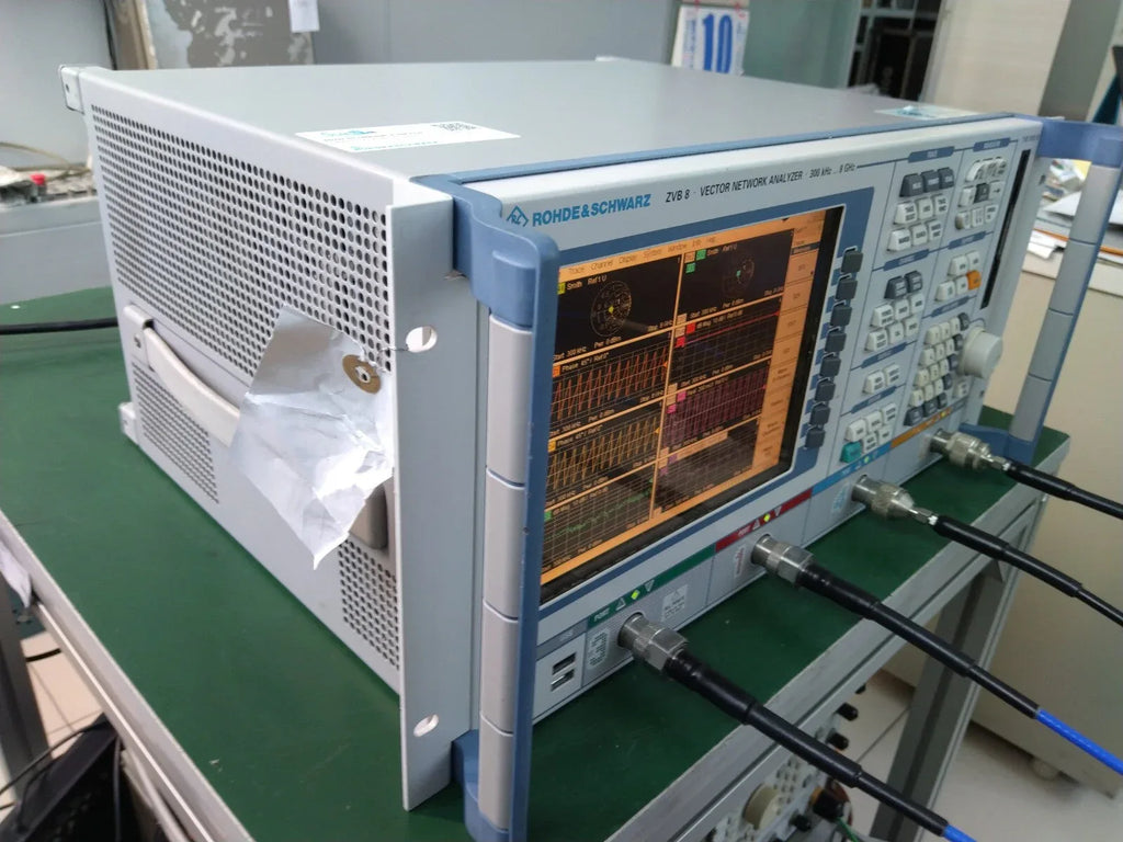 Rohde & Schwarz ZVB8 Vector Network Analyzer, 300 kHz - 8 GHz, 4 Ports - ZYYKZ Test Equipment