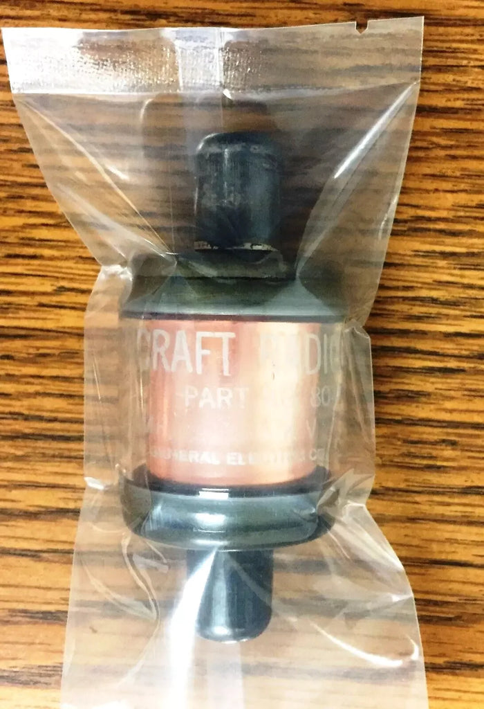 Aircraft Radio Corp P/N 8047 50 pF 5kV Glass Tube Vacuum Capacitor - ZYYKZ Test Equipment