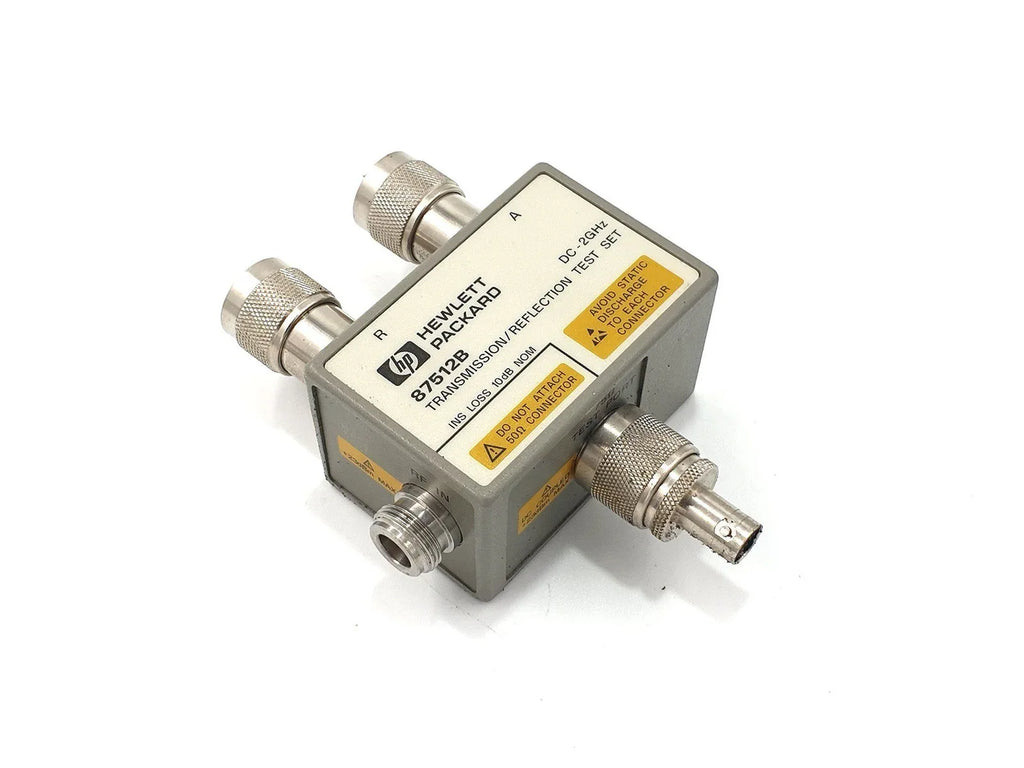 HP 87512B Transmission and Reflection Test Set for Network Analyzers - ZYYKZ Test Equipment