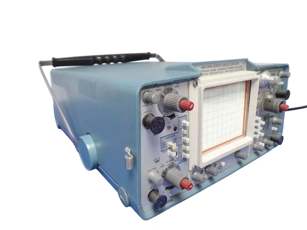 Tektronix 465M AN/USM-425(V) Analog Oscilloscope - High Performance - ZYYKZ Test Equipment
