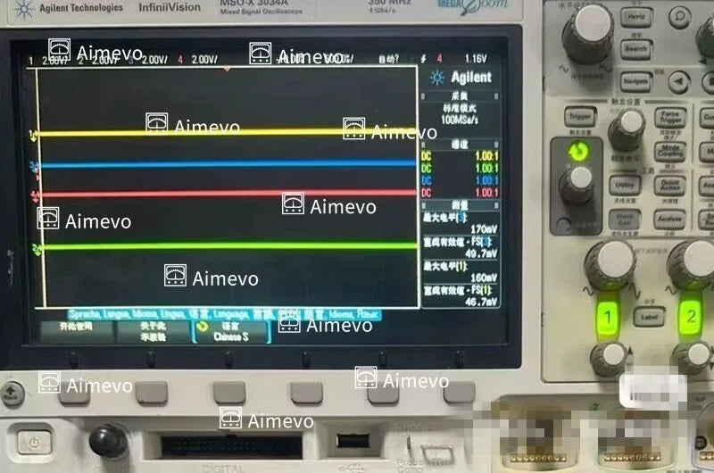 Agilent MSOX3034A MSO-X 3034A Mixed Signal Oscilloscope 350 MHz 4 Channels - ZYYKZ Test Equipment