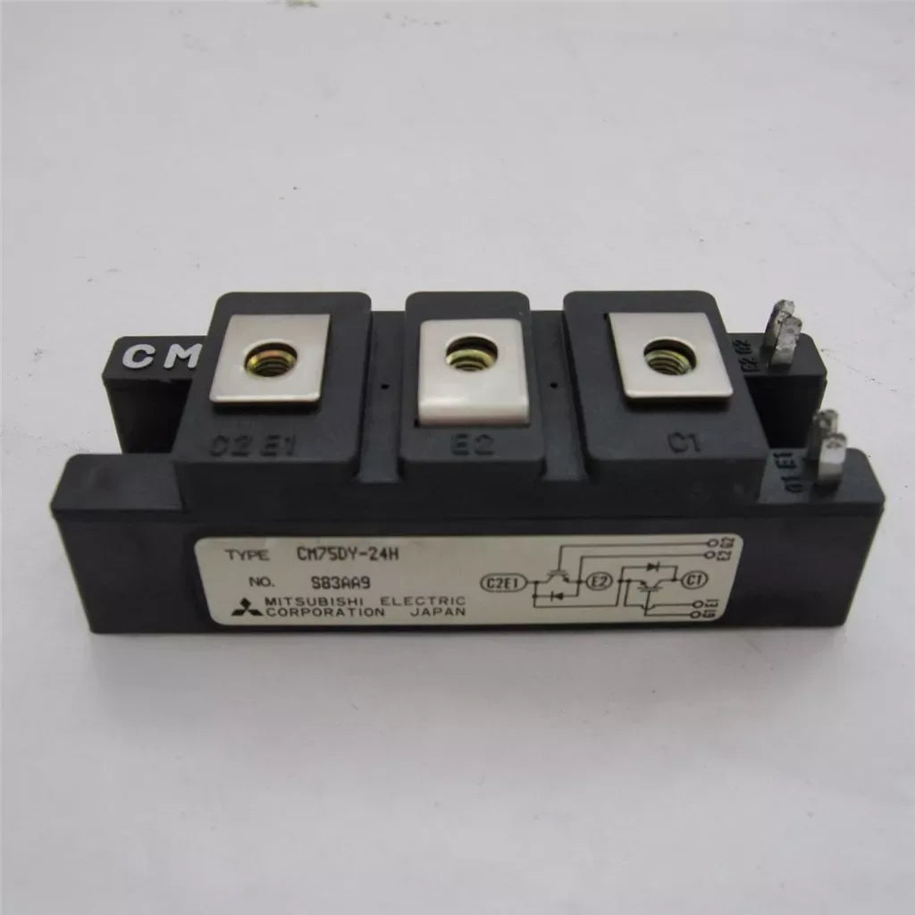 Mitsubishi CM75DY-24H IGBT Module - 75A, 1200V High-Power Semiconductor - ZYYKZ Test Equipment