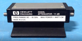 HP Agilent 33324L Programmable Attenuator 40 GHz, 11 dB with Options 006, 890 & H01 - ZYYKZ Test Equipment