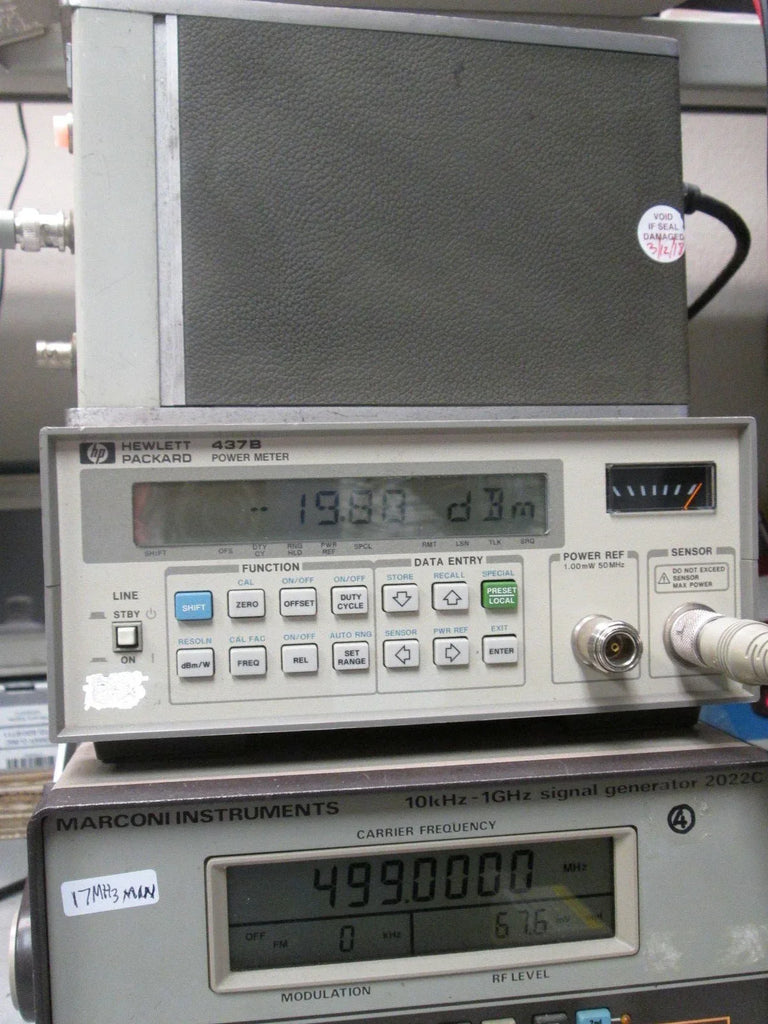 HP Wideband RF Amplifier 0.1-1300 MHz - ZYYKZ Test Equipment