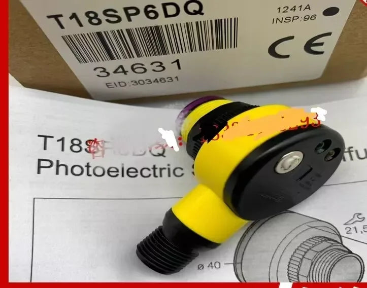 One Banner T18SP6DQ Photoelectric Sensor Switch - High Precision - ZYYKZ Test Equipment