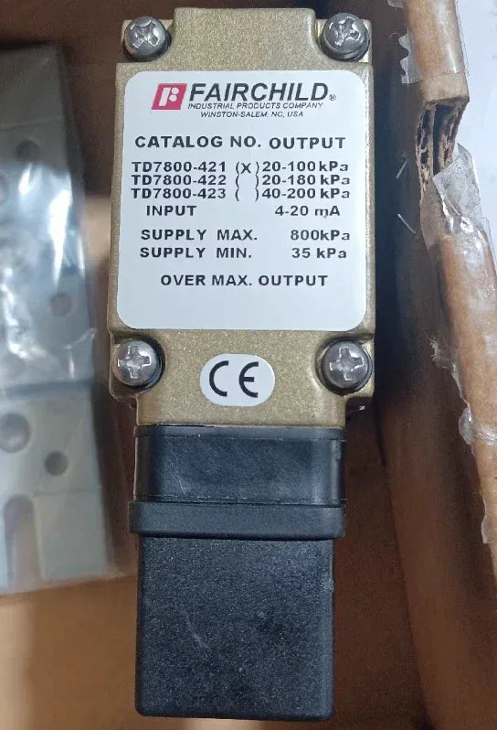 TD7800-421 High-Precision Proportional Pressure Regulator - ZYYKZ Test Equipment