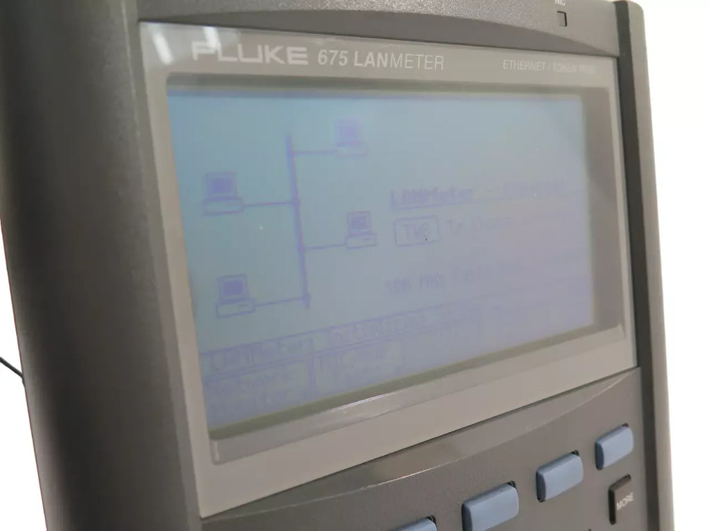 FLUKE 675 LANMeter Ethernet & Token Ring Network Tester - ZYYKZ Test Equipment