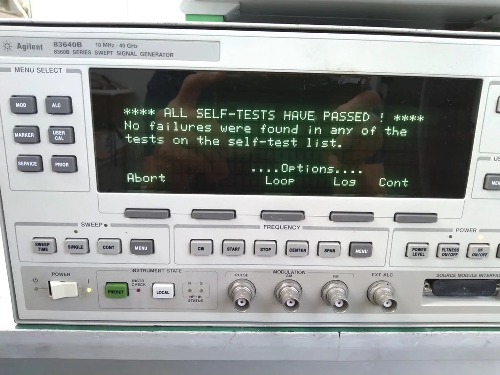 Agilent 83640B Synthesized Sweep Signal Generator 10 MHz to 40 GHz - ZYYKZ Test Equipment