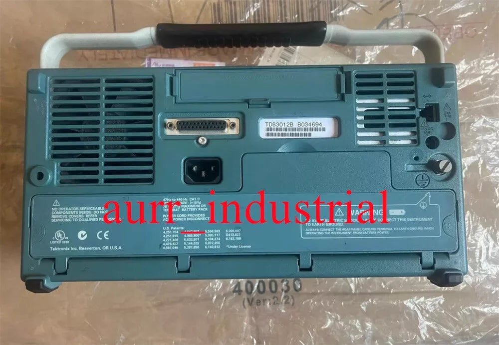 Tektronix TDS3012B Digital Storage Oscilloscope 100 MHz 2 Channel - ZYYKZ Test Equipment