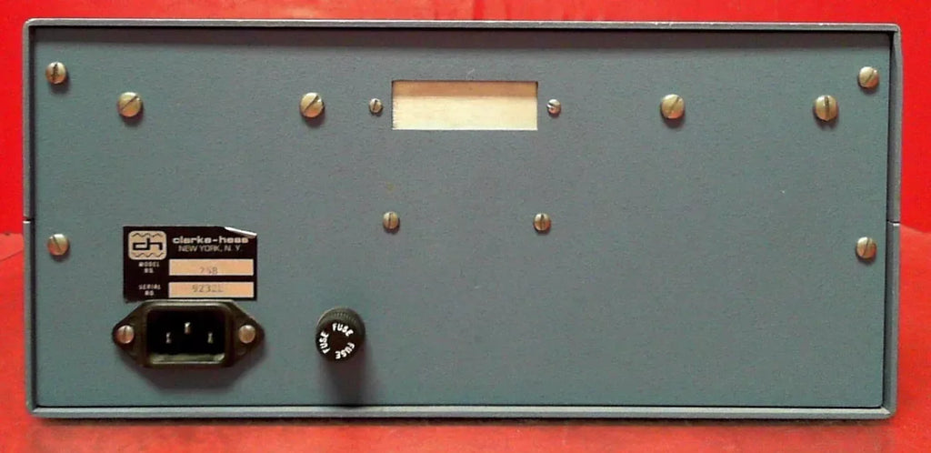 Clarke-Hess 258 92322 V-A-W Meter - ZYYKZ Test Equipment