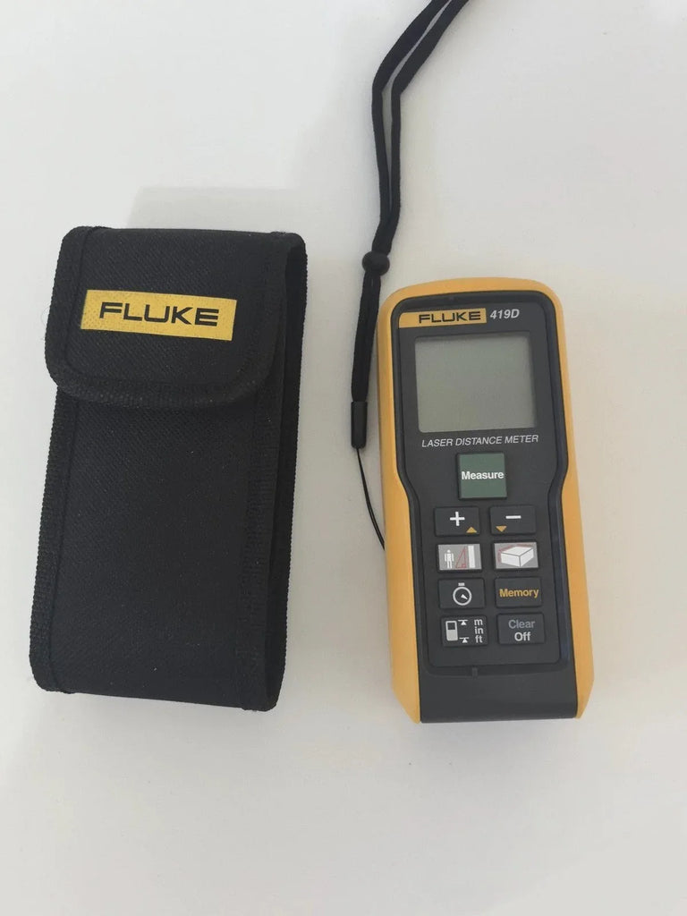 Fluke 419D Laser Distance Meter with 80m/260ft Range - ZYYKZ Test Equipment