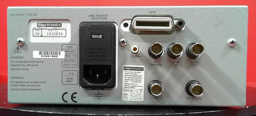 Gigatronics 8542C Dual Channel Universal Power Meter - ZYYKZ Test Equipment