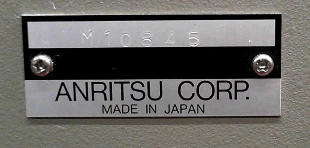 Anritsu MS9001B1 Spectrum Analyzer with M10845 Option - ZYYKZ Test Equipment