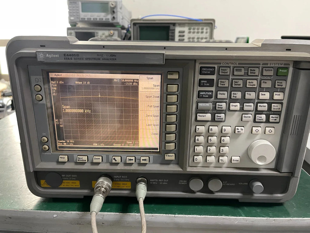Agilent E4405B ESA Spectrum Analyzer 9 kHz to 13.5 GHz - ZYYKZ Test Equipment