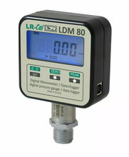 Load image into Gallery viewer, LR-Cal LDM 80 Digital Pressure Gauge Data Logger - 0.2% Accuracy, 29000 PSI, 2000 Bar