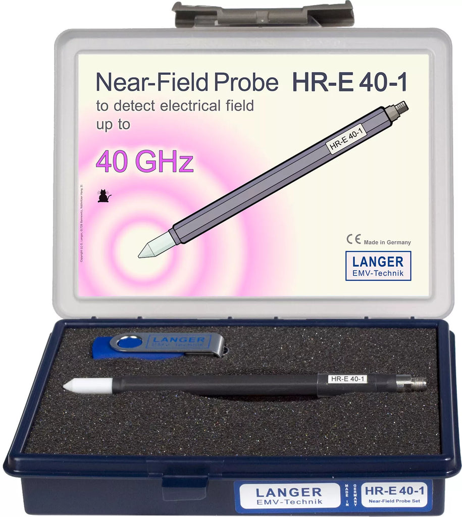 Langer EMV HR-E 40-1 Set Near-Field Probes for High-Frequency Applications up to 20 GHz