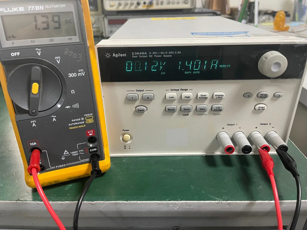 Agilent E3649A Dual Output DC Power Supply 0-20V, 0-5A - ZYYKZ Test Equipment