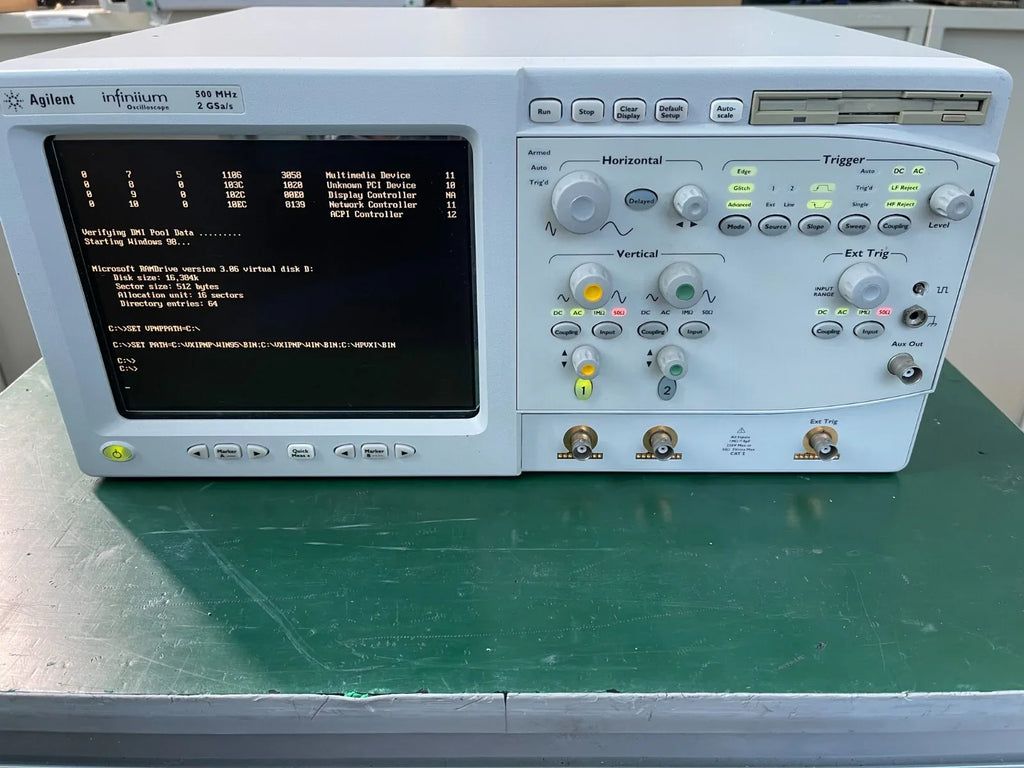 Agilent 54820A Infiniium 500MHz 2GSa/s Digital Oscilloscope - ZYYKZ Test Equipment