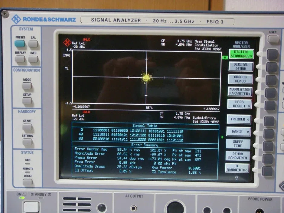 FSIQ3 Spectrum Analyzer 20Hz to 3.5GHz High-Performance RF Analyzer - ZYYKZ Test Equipment