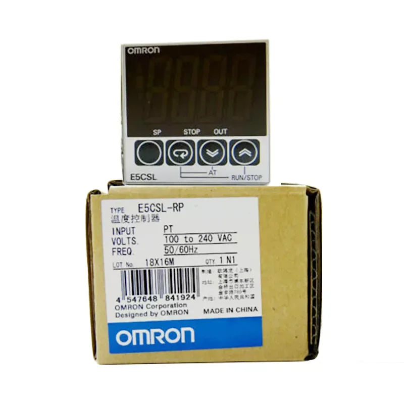 OMRON E5CSL-RP Digital Temperature Controller with PID Control - ZYYKZ Test Equipment