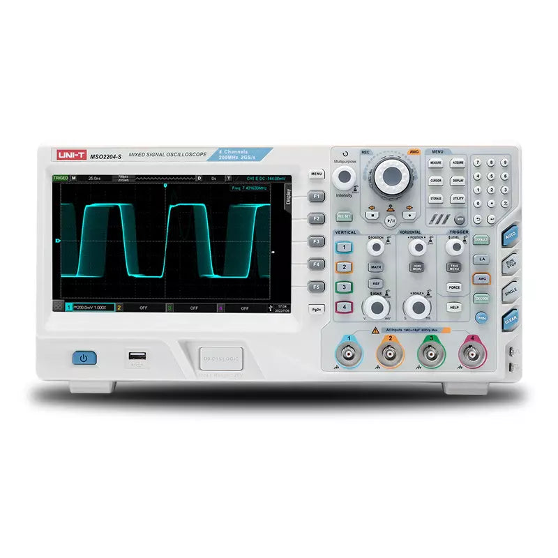 UNI-T MSO2202 200MHz 2+16 Channel Mixed Signal Oscilloscope