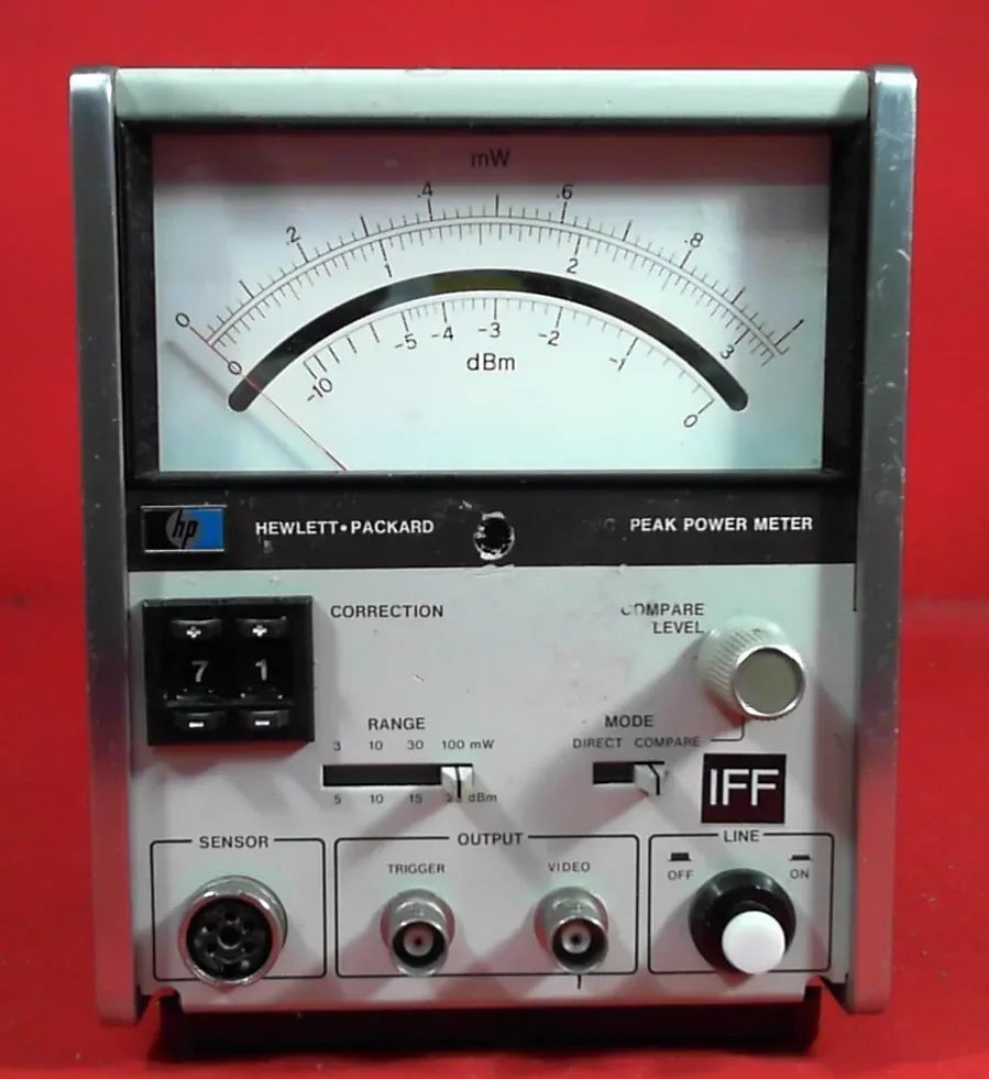 Agilent 8900C Analog Peak Power Meter 2131A01117 - ZYYKZ Test Equipment
